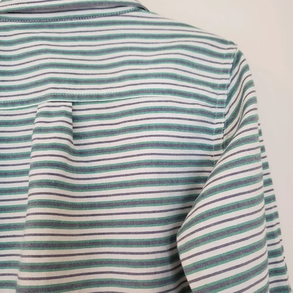GAP Boy's Striped Button Down Long Sleeve Shirt Size 5